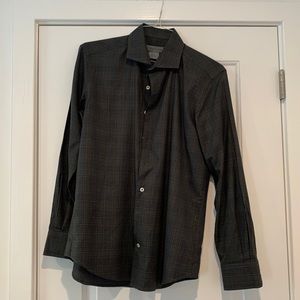 Dylan Gray Plaid Shirt - M